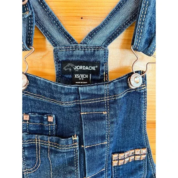 Jordache Girls Overalls XS (4-5) - Picture 3 of 4
